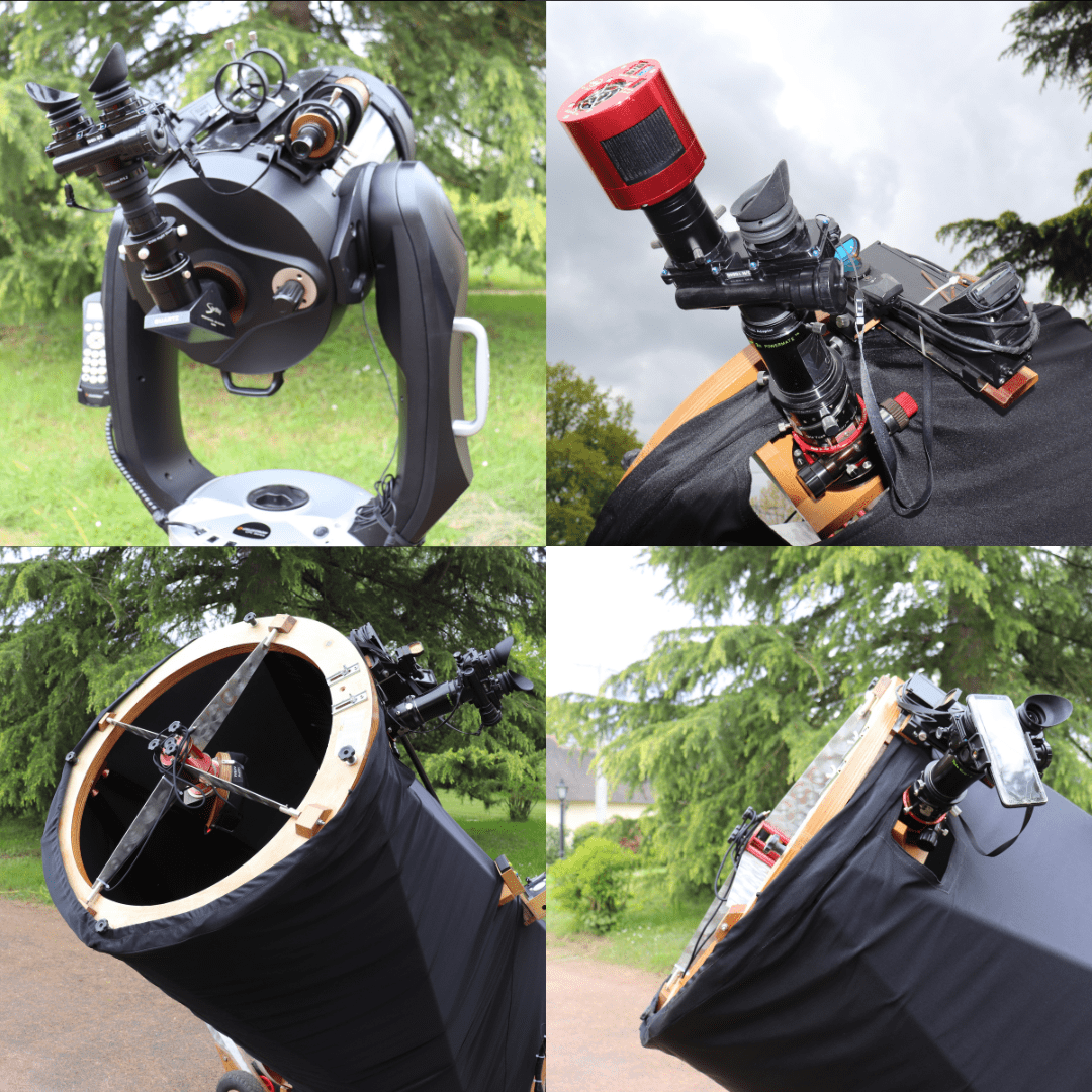A French OVNI-B user and its astronomy setup