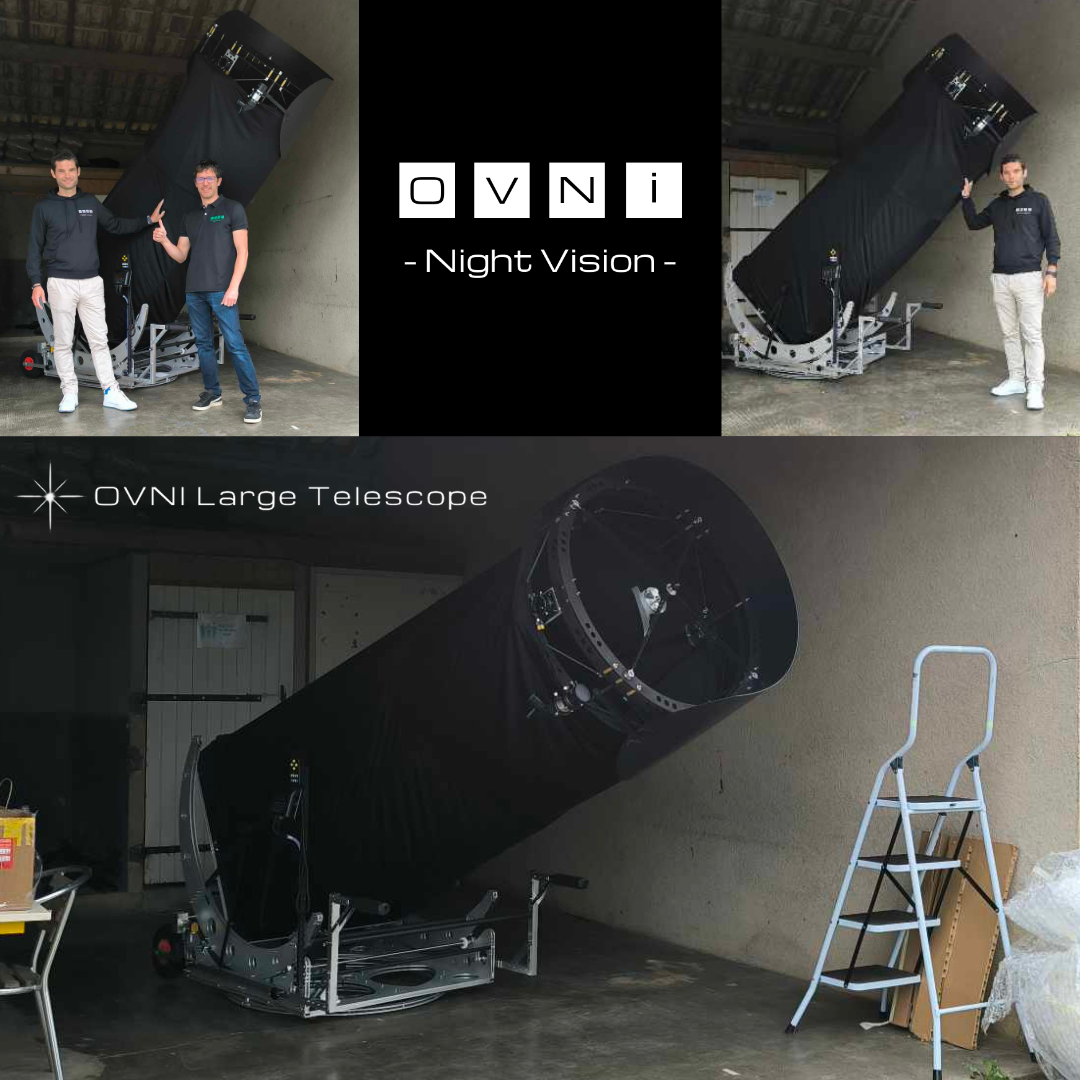 The OVNI Large Telescope (OLT) is now officially operational !