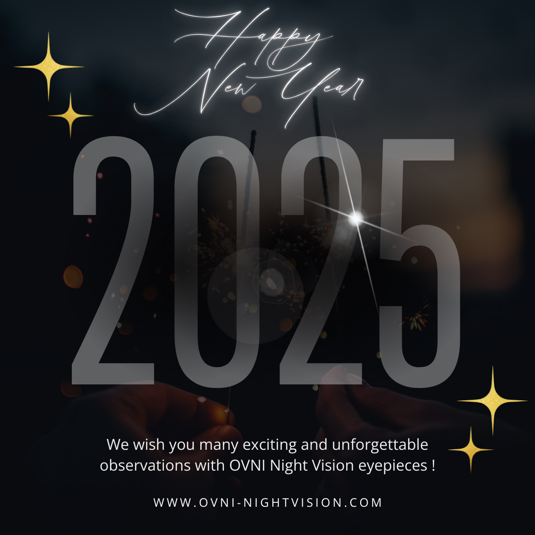 Bonne année 2025 à tous les astronomes !